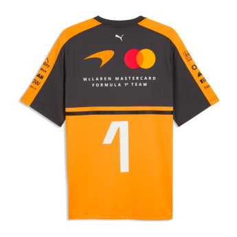 McLaren Honda koszulka męska Lando Norris #1 official Teamline Replica F1 Team 2026