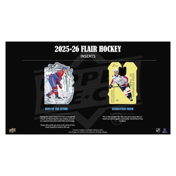NHL pudełka karty hokejowe NHL 2025-26 Upper Deck Flair Hockey Hobby Box