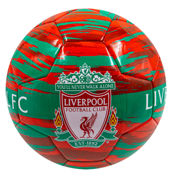 Liverpool piłka Crest turquoise
