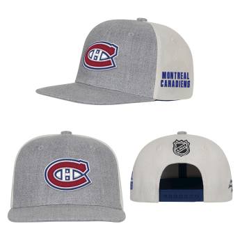 Montreal Canadiens dziecięca czapka baseballowa Ace In The Hole Flatbrim Snapb