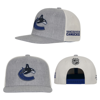 Vancouver Canucks dziecięca czapka baseballowa Ace In The Hole Flatbrim Snapb