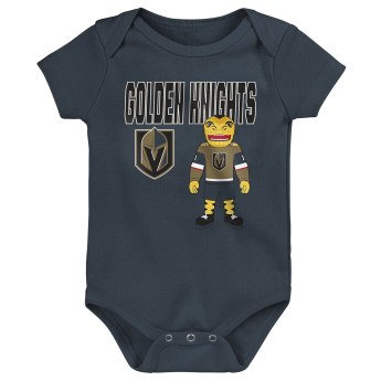 Vegas Golden Knights body dziecięce Littlest Player 3Pk Creeper Se1