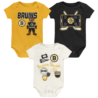 Boston Bruins body dziecięce Littlest Player 3Pk Creeper Se