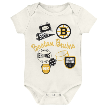 Boston Bruins body dziecięce Littlest Player 3Pk Creeper Se