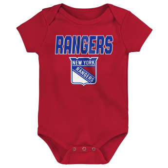 New York Rangers body dziecięce Littlest Player 3Pk Creeper Se