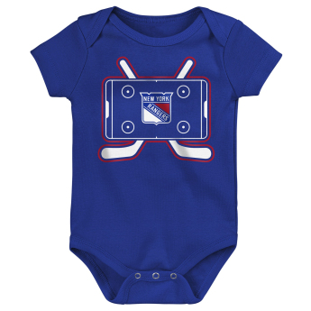 New York Rangers body dziecięce Littlest Player 3Pk Creeper Se