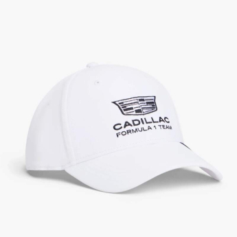 Cadillac F1 czapka baseballówka official Teamline Replica white F1 Team 2026
