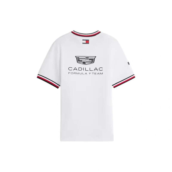 Cadillac F1 koszulka męska official Teamline Replica white F1 Team 2026