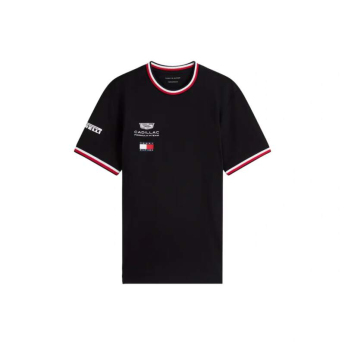 Cadillac F1 koszulka męska official Teamline Replica black F1 Team 2026