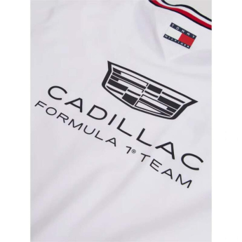 Cadillac F1 koszulka męska Valtteri Bottas #77 official Teamline Replica white F1 Team 2026