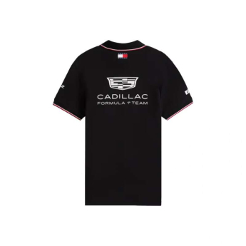 Cadillac F1 męska koszulka polo Sergio Perez #11 official Teamline Replica black F1 Team 2026