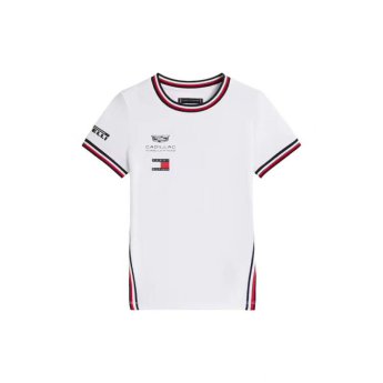 Cadillac F1 koszulka dziecięca official Teamline Replica white F1 Team 2026