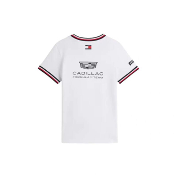 Cadillac F1 koszulka dziecięca official Teamline Replica white F1 Team 2026