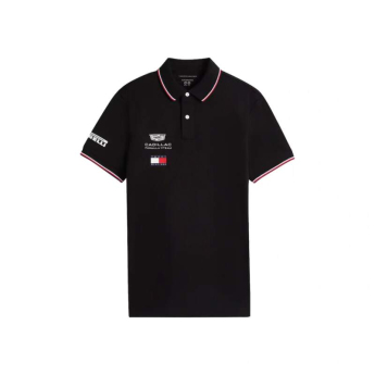 Cadillac F1 męska koszulka polo official Teamline Replica black F1 Team 2026