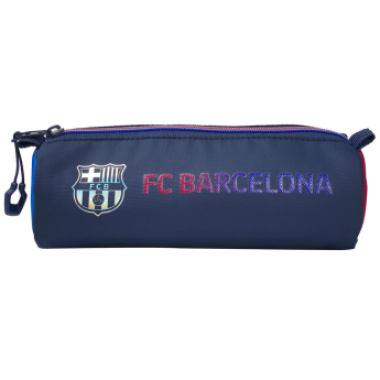Barcelona piórnik na ołówki Case silver