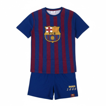 Barcelona piżama męska Short stripe