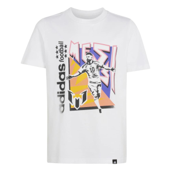 Lionel Messi koszulka dziecięca Graphic Fun white