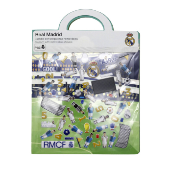 Real Madryt naklejki Stadium book