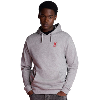 Liverpool męska bluza z kapturem Overhead grey