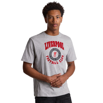 Liverpool koszulka męska Collegiate grey