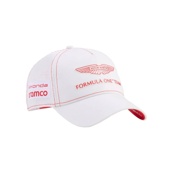 Aston Martin czapka baseballówka Lance Stroll Canada GP white F1 Team 2026
