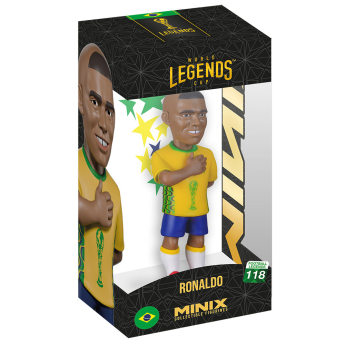 Reprezentacja piłki nożnej figurka MINIX Legends Brazil Ronaldo