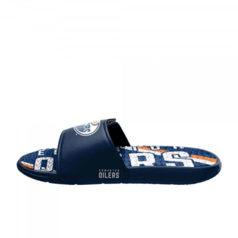 Edmonton Oilers kapcie męskie Colorblock Slipper