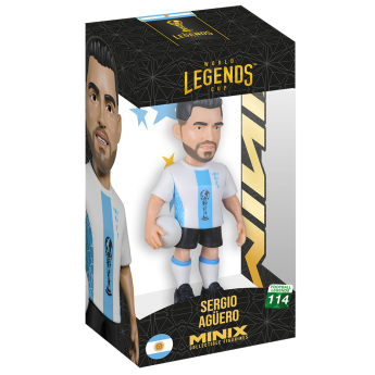Reprezentacja piłki nożnej figurka MINIX Legends Argentina Agüero