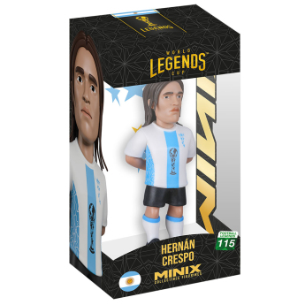 Reprezentacja piłki nożnej figurka MINIX Legends Argentina Crespo