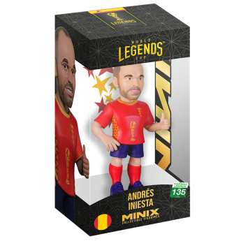 Reprezentacja piłki nożnej figurka MINIX Legends Spain Iniesta