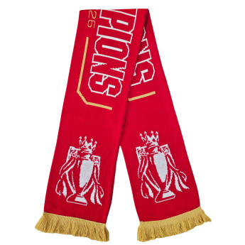 Arsenal szalik zimowy Gold Premier League Champions 25/26