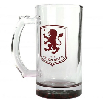 Aston Vila szklanka Stein Glass Tankard