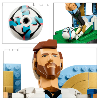 Lionel Messi układanka Lego Editions 43015