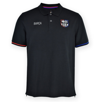 Barcelona męska koszulka polo Eblack