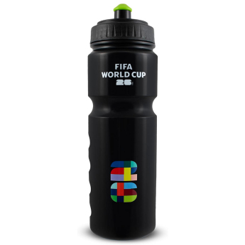 MŚ 2026 (World Cup) bidon Plastic black