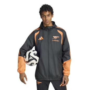 Arsenal kurtka męska Tiro Allweather black