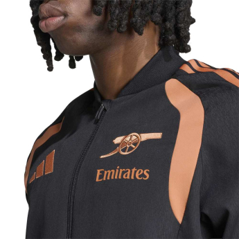 Arsenal męska kurtka z kapturem tiro presentation black