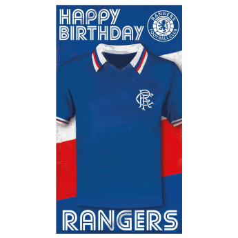 FC Rangers życzenia urodzinowe Shirt Birthday Card