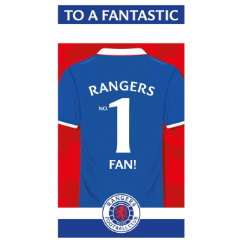FC Rangers życzenia urodzinowe Personalised Birthday Card