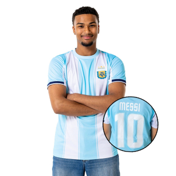 Reprezentacja piłki nożnej piłkarska koszulka meczowa Argentina Messi Home