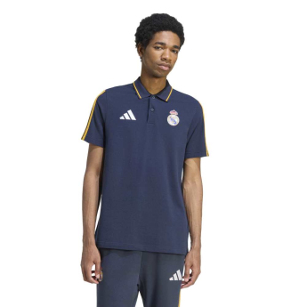 Real Madryt męska koszulka polo DNA navy