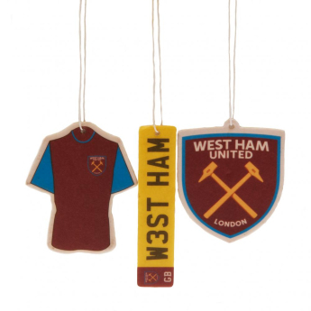 West Ham United odświeżacz powietrza 3pk Air Freshener