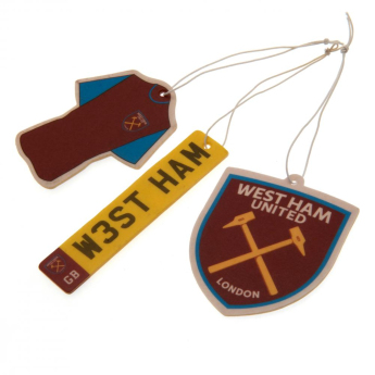 West Ham United odświeżacz powietrza 3pk Air Freshener