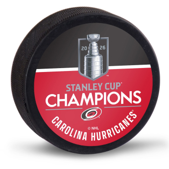 Carolina Hurricanes krążek NHL 2026 Stanley Cup Champions