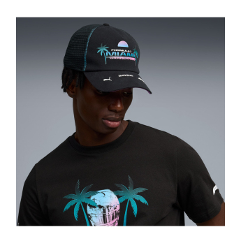 Formuła 1 czapka baseballówka Miami GP black 2026