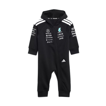 Mercedes AMG Petronas kombinezon dziecięcy black F1 Team 2026