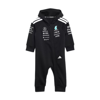 Mercedes AMG Petronas kombinezon dziecięcy black F1 Team 2026