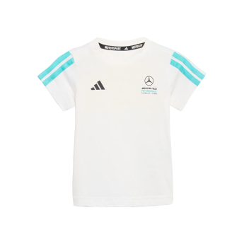 Mercedes AMG Petronas zestaw dziecięcy DNA Shortsleeve white F1 Team 2026