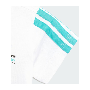 Mercedes AMG Petronas zestaw dziecięcy DNA Shortsleeve white F1 Team 2026