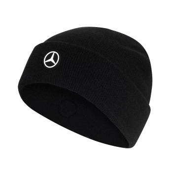 Mercedes AMG Petronas czapka zimowa Mechanics black F1 Team 2026